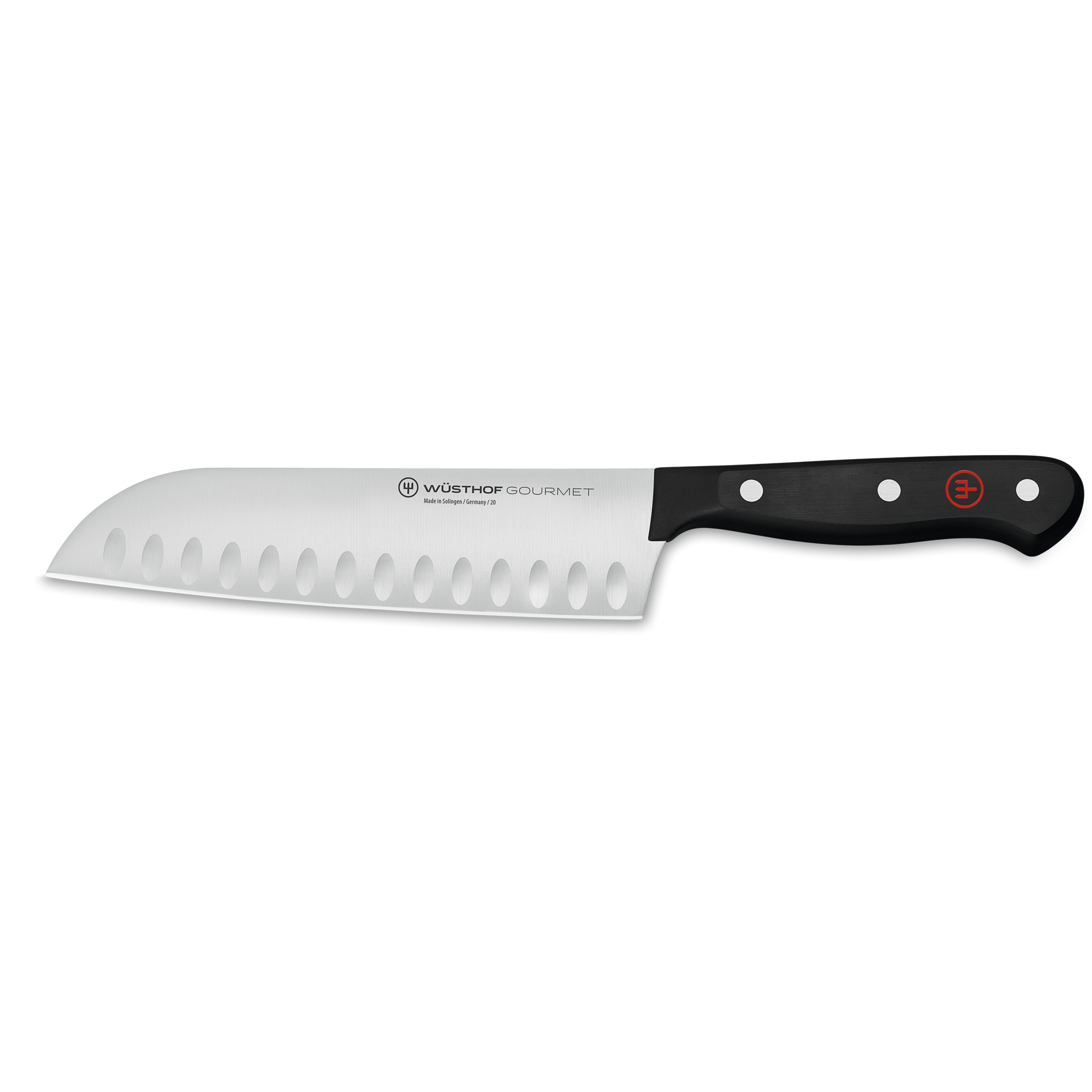 Gourmet Hollow Edge Santoku 17 cm | 7 inch