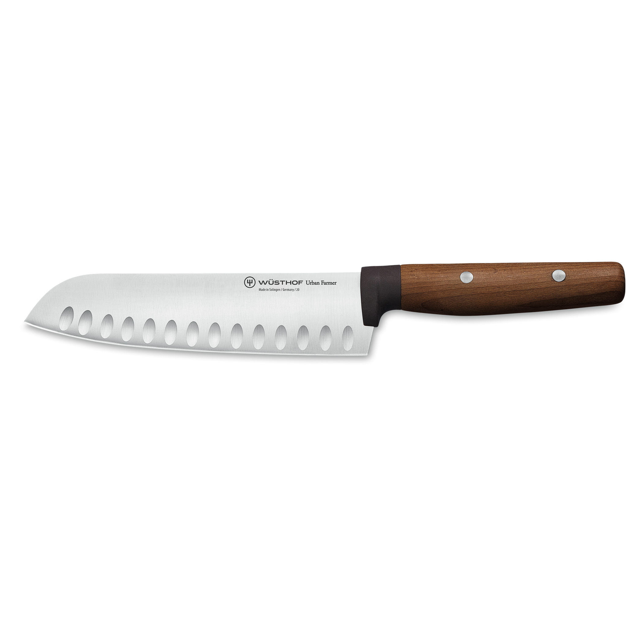 Urban Farmer Hollow Edge Santoku 17 cm | 7 inch