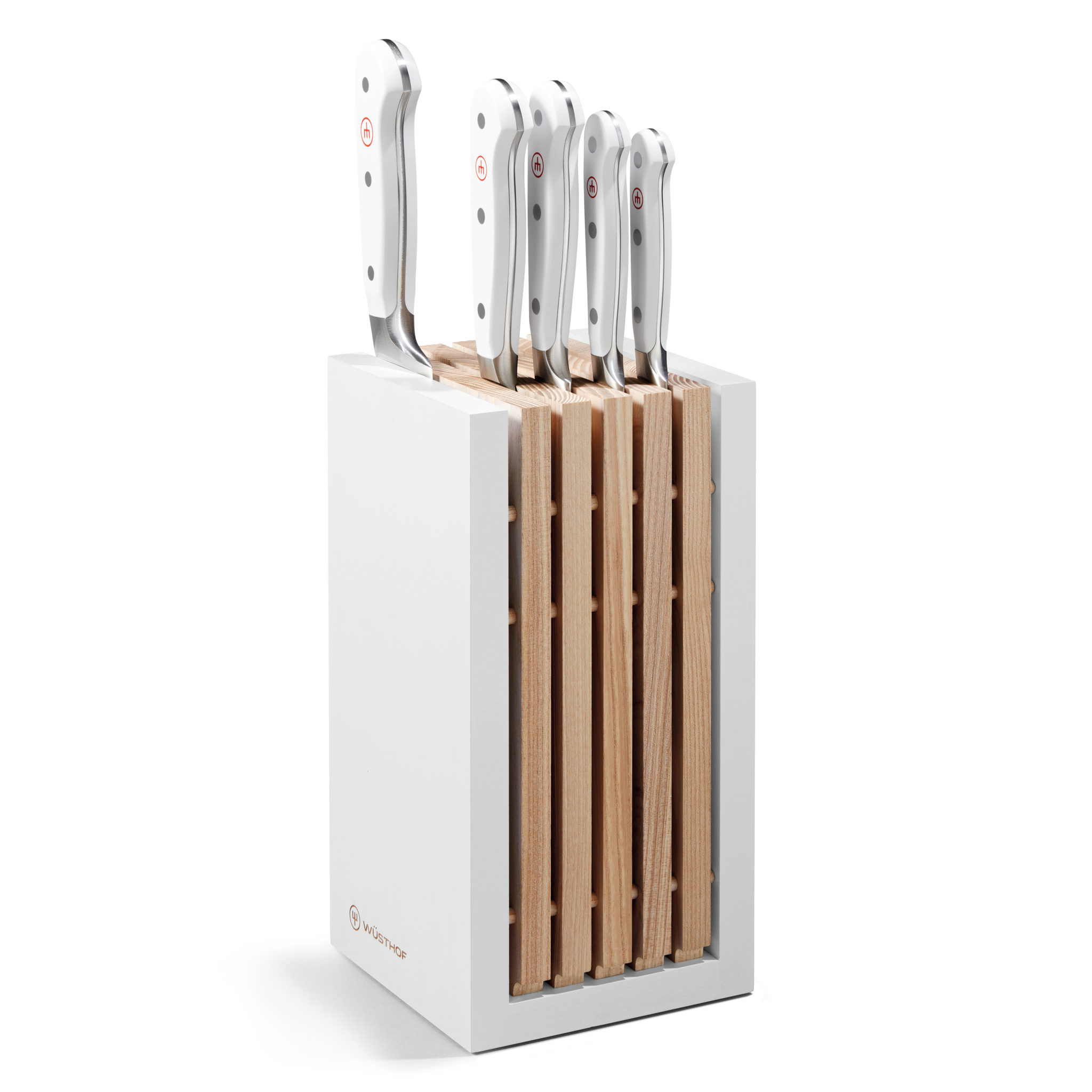 Classic 6-Piece Knife Block Set with Santoku