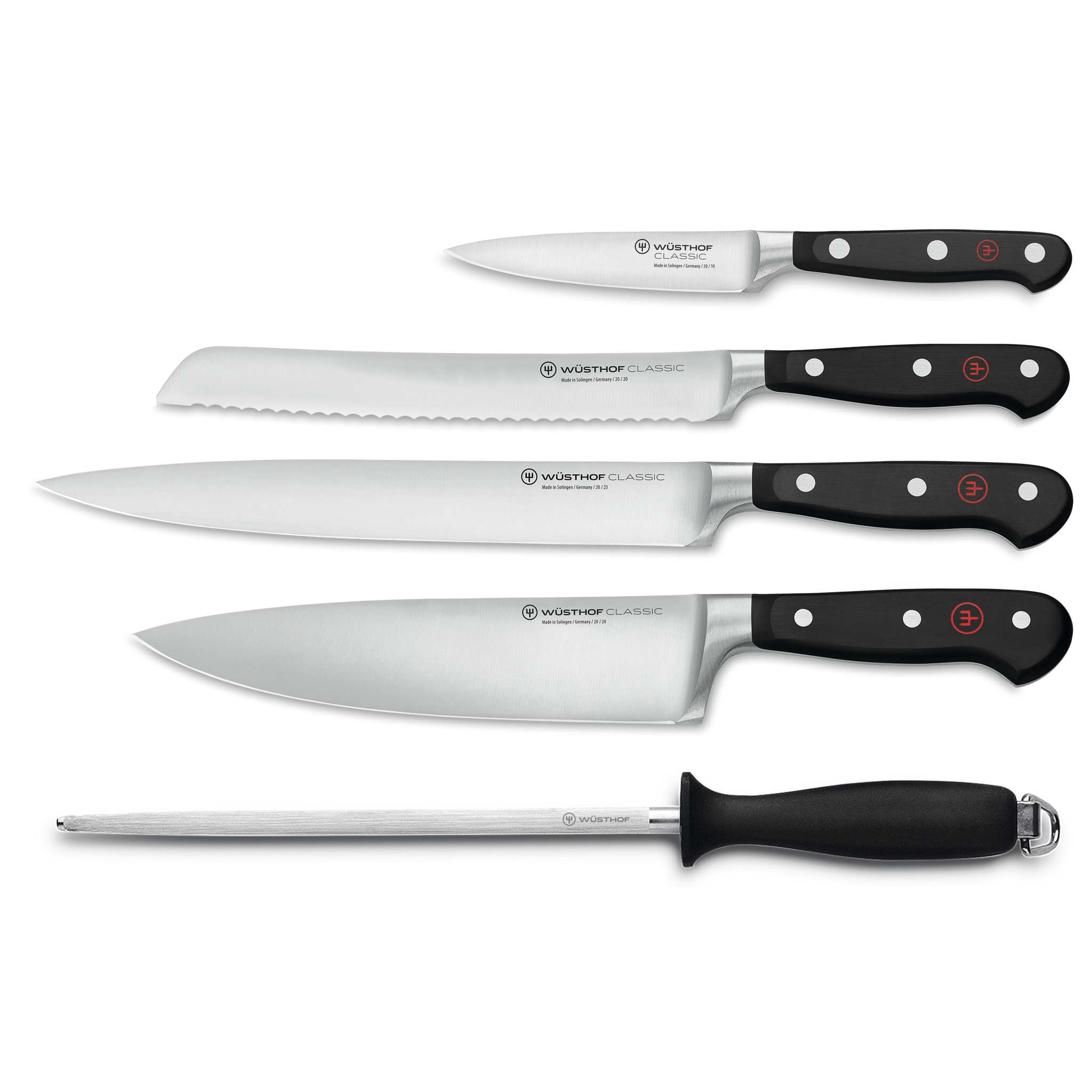 Classic 5-Piece Chef's Knife Set