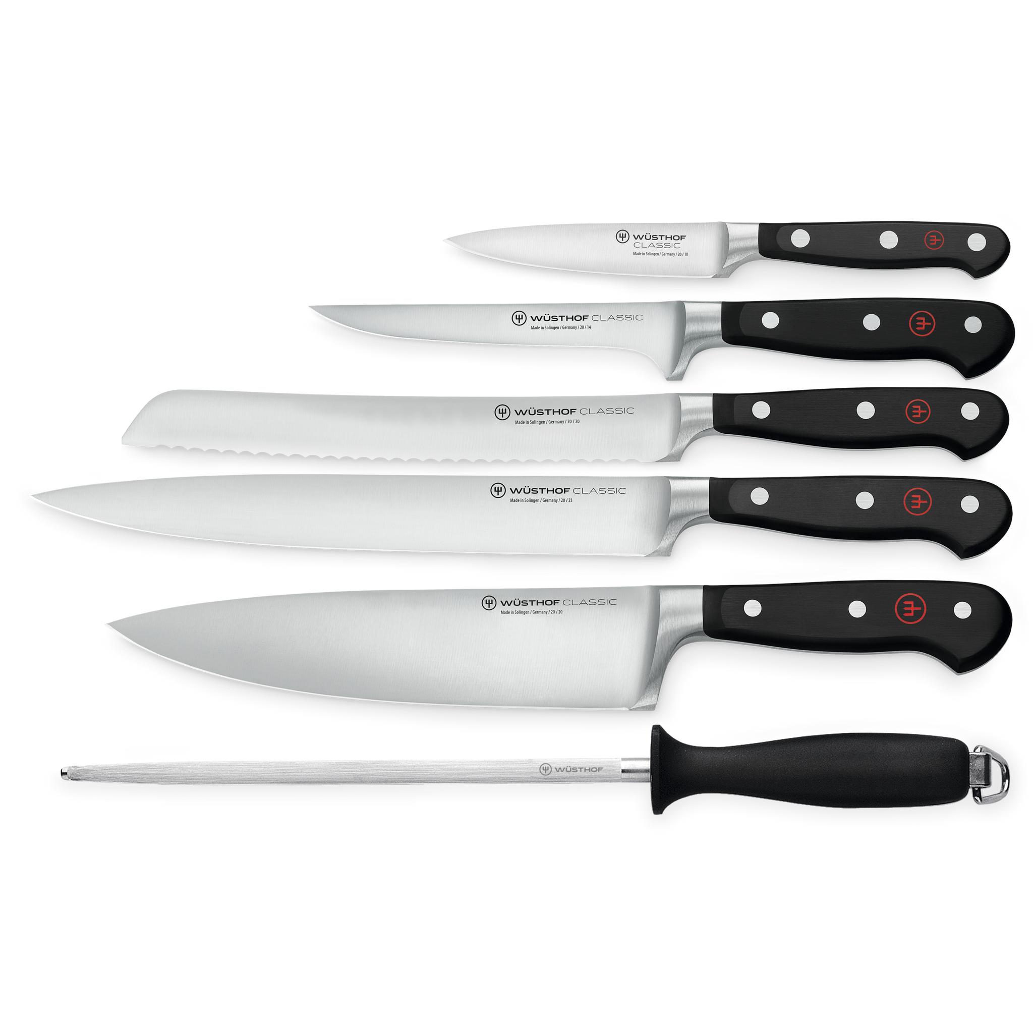 Classic 6-Piece Chef's Knife Set