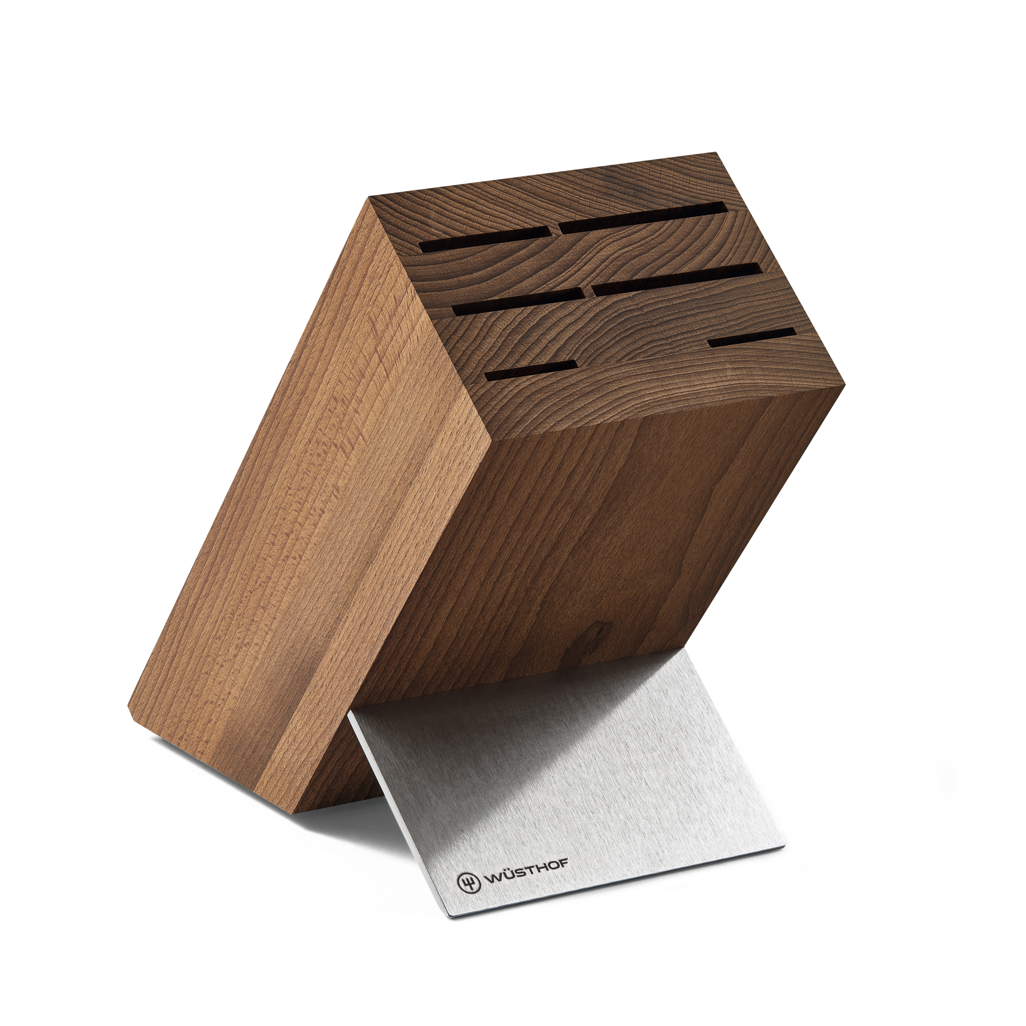 6-Slot Knife Block | Heat-Treated-Beech