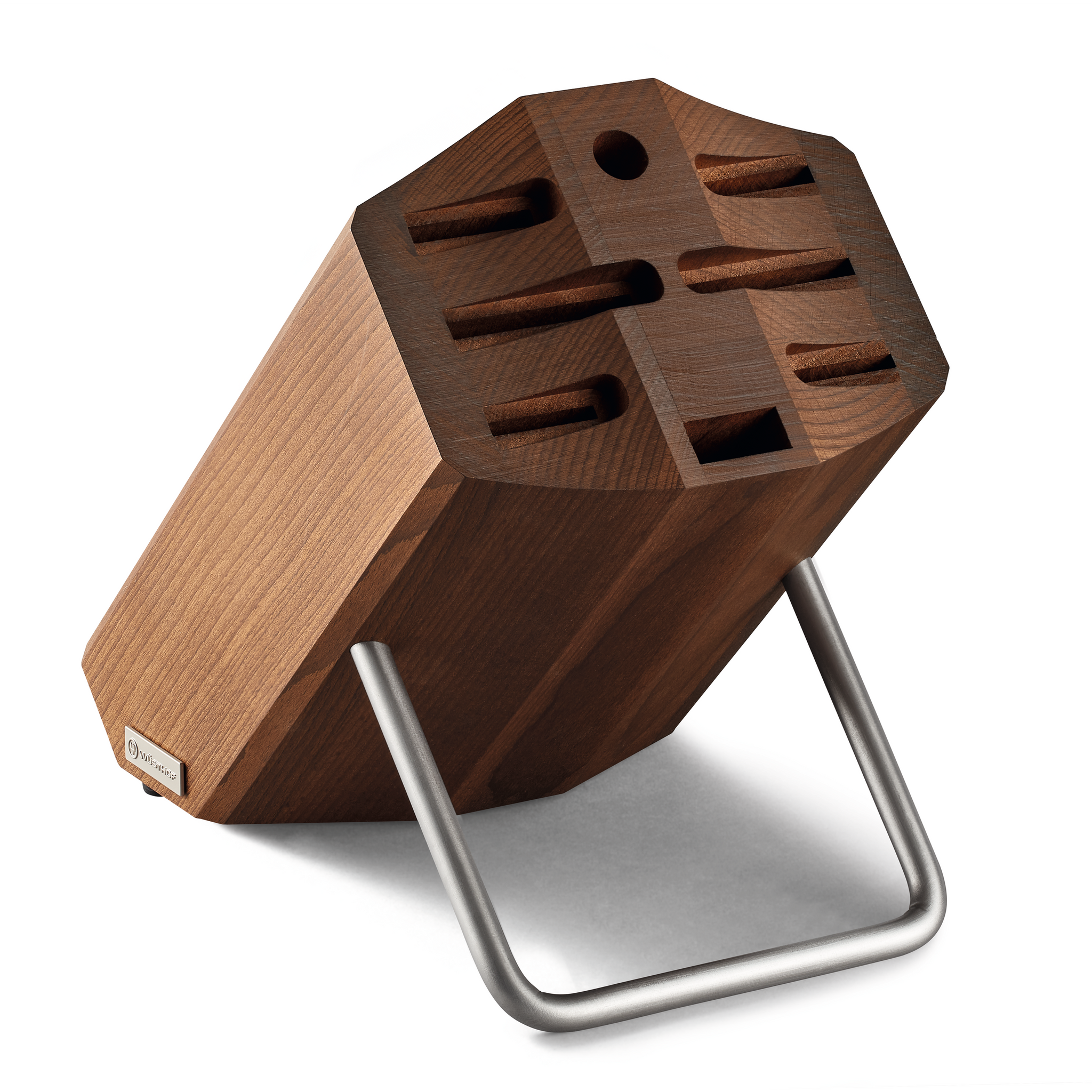 8-Slot Knife Block | Heat-Treated-Beech