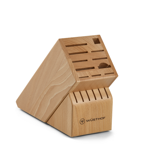 17 Slot Knife Block | Beech