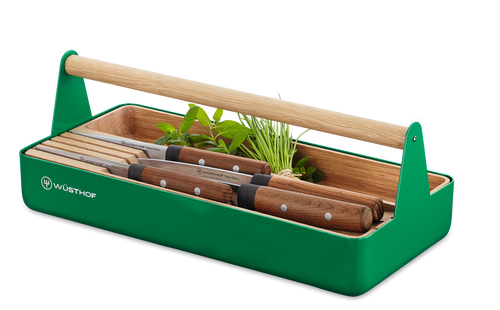 Urban Farmer Tool Basket with 4 Pieces