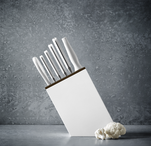 Classic 7-Piece Knife Block Set with Bread Knife